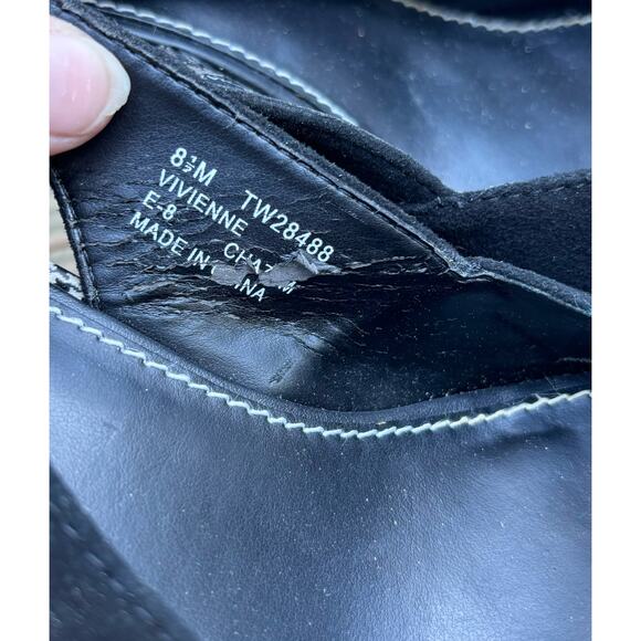 Tommy Hilfiger women’s Vivienne houndstooth wedge platform heels (size 8.5) - Picture 3 of 6